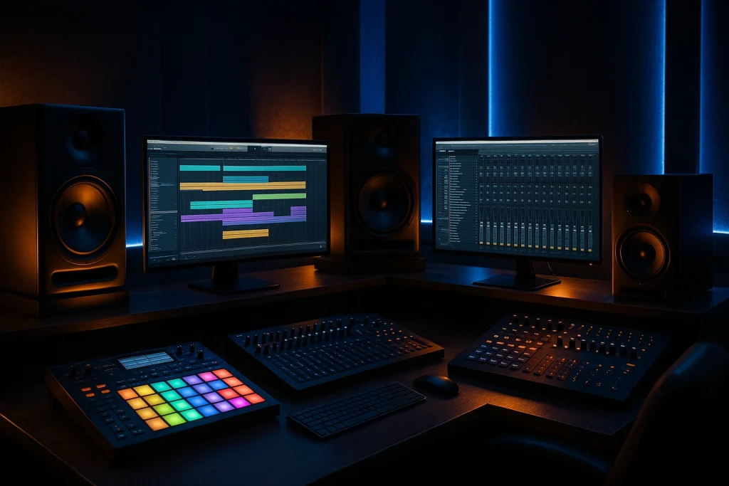 Music Production Basics – Start Here 1 Music Production Basics – Start Here – hero image