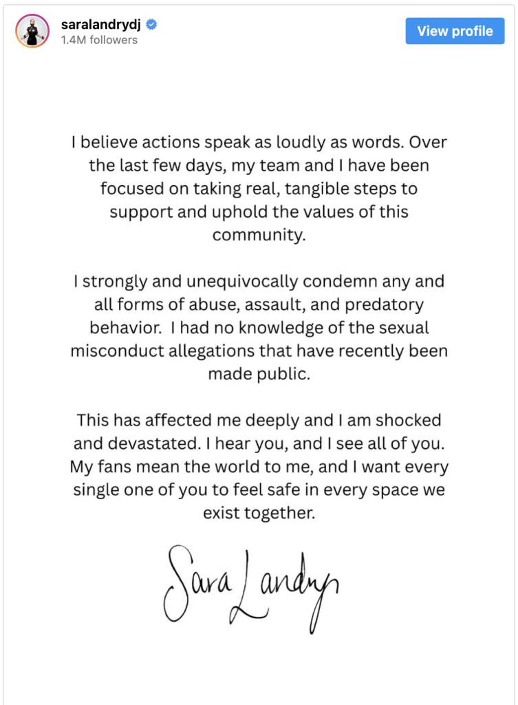 Hard Techno DJs Removed from Events Amid Allegations: Full Breakdown of What Happened 8 Screenshot 2026 02 28 at 09.13.21