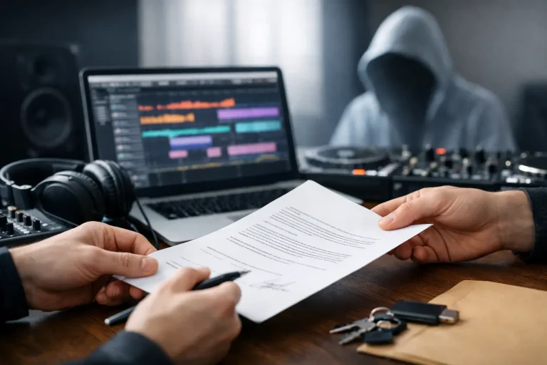 Ghost Produced EDM Copyright Transfer