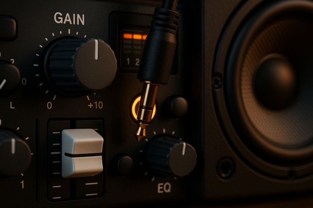 Set gain staging so every plugin behaves predictably Clean mix — Set gain staging so every plugin behaves predictably