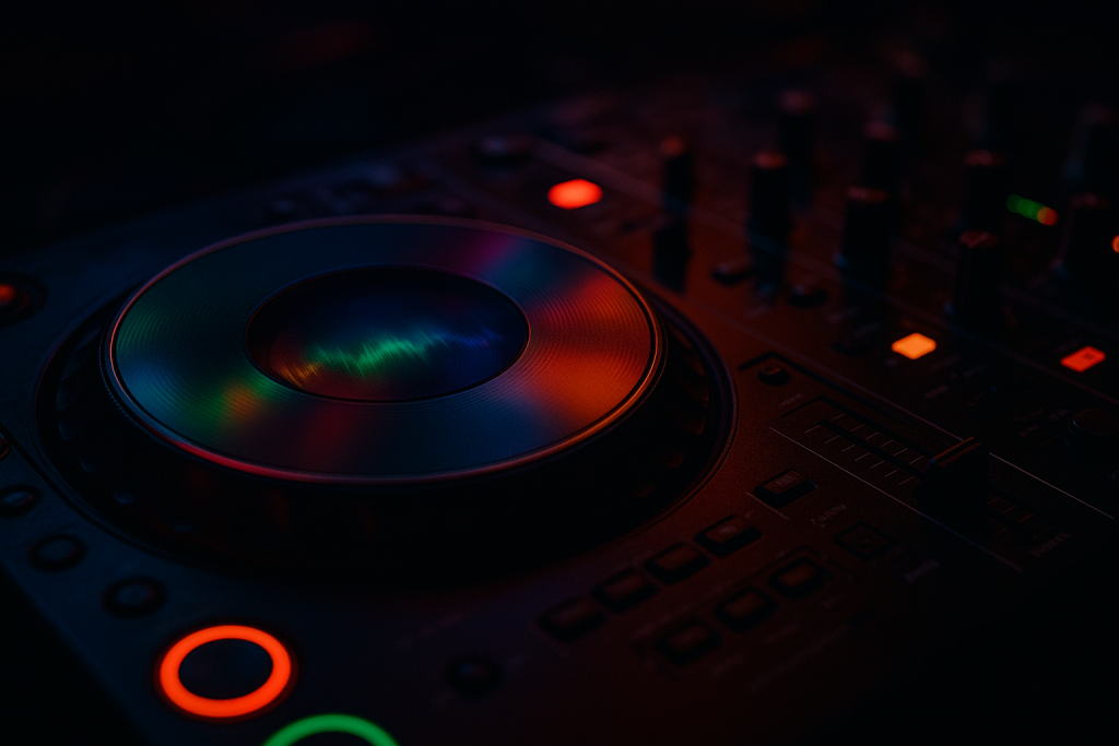 The Booth Playback Test DJ booth detail used to test whether a production translates