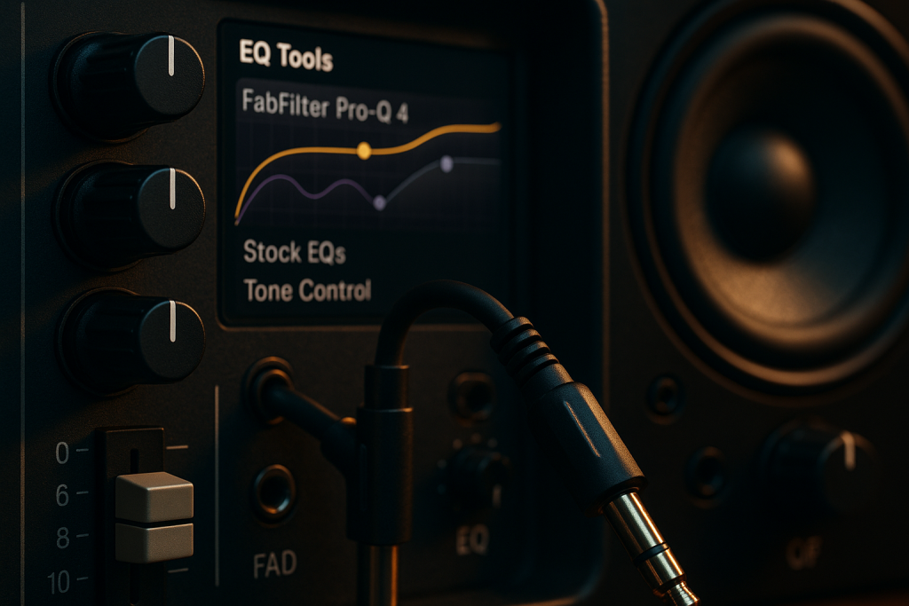 EQ Tools: FabFilter Pro-Q 4, Stock EQs and Tone Control Mixing and mastering tools — EQ Tools: FabFilter Pro-Q 4, Stock EQs and Tone Control