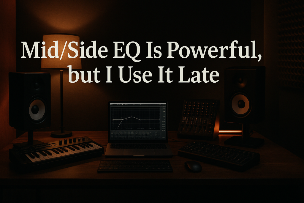 Mid/Side EQ Is Powerful, but I Use It Late Mid/Side EQ Is Powerful, but I Use It Late