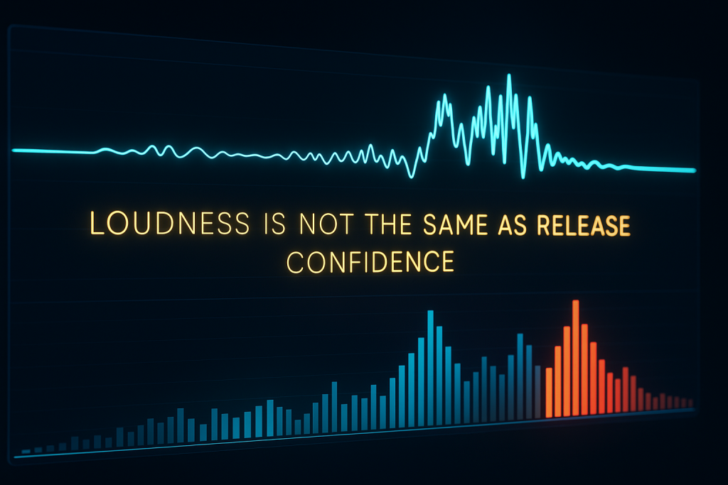 Loudness Is Not the Same as Release Confidence Loudness Is Not the Same as Release Confidence
