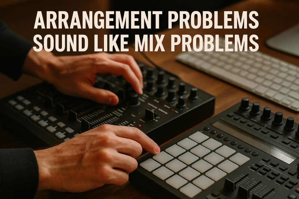 Arrangement Problems Sound Like Mix Problems Arrangement Problems Sound Like Mix Problems