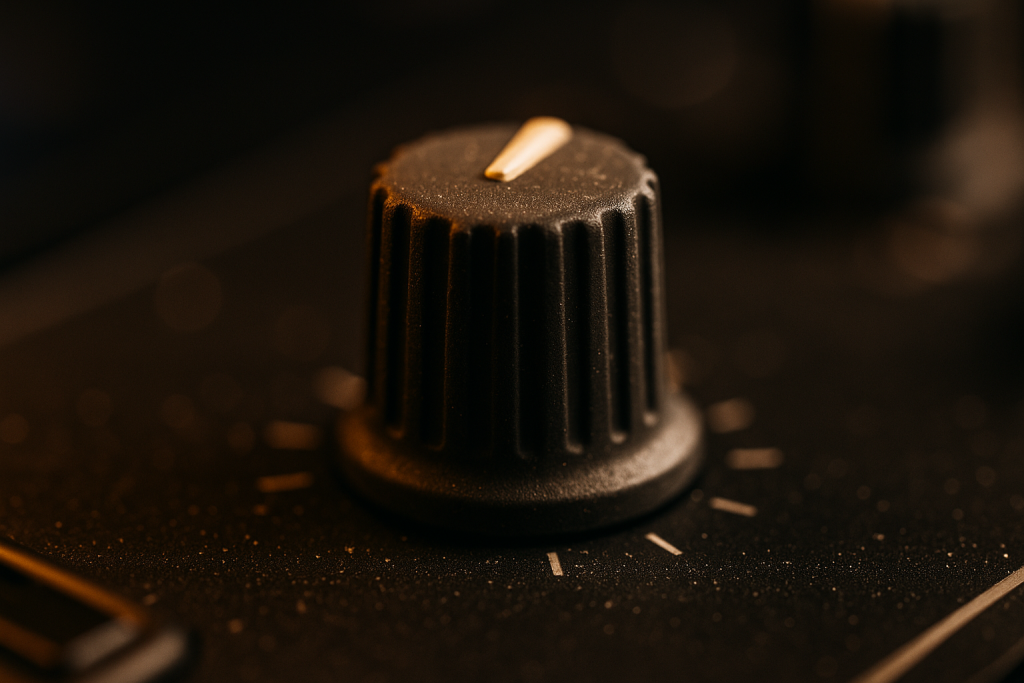 Trim Before EQ Macro gain trim knob used to control DJ mixer levels
