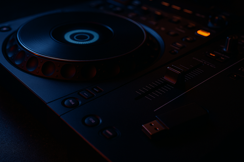 DJ Playback Check CDJ jog wheel used to judge whether exported stems feel playable