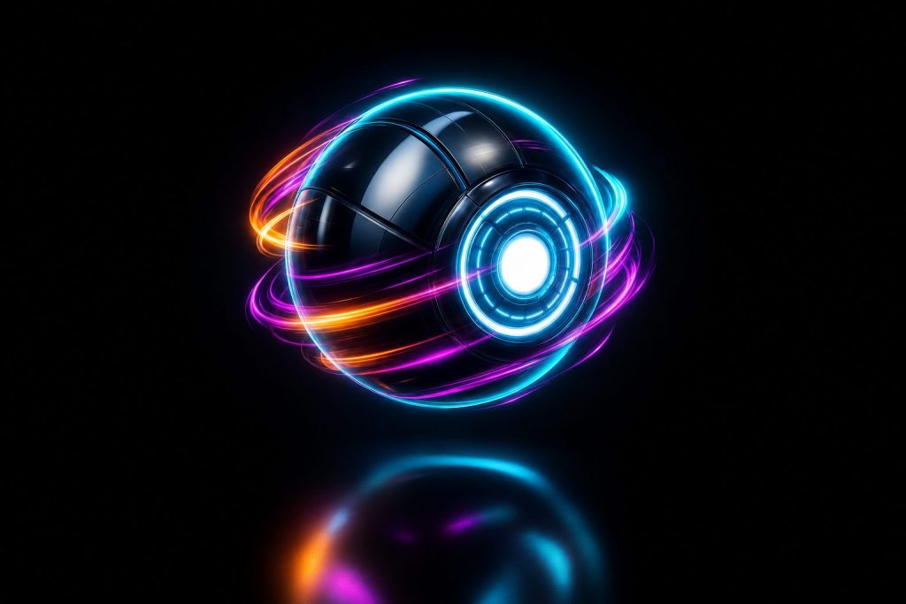Hypertechno style cover art