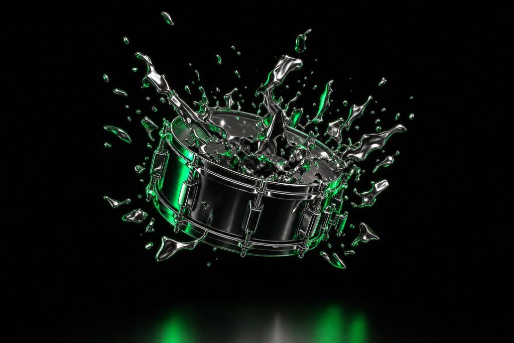 Drum And Bass ghost production cover art